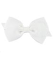 Little Wonders Hårsløjfe - Emily - 10 cm - Grosgrain - Hvid