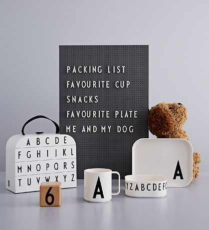 Set de Vaisselle Design Letters - Tritan - 3 Parties - Classique Set de Vaisselle Design Letters - Tritan - 3 Parties - Classique