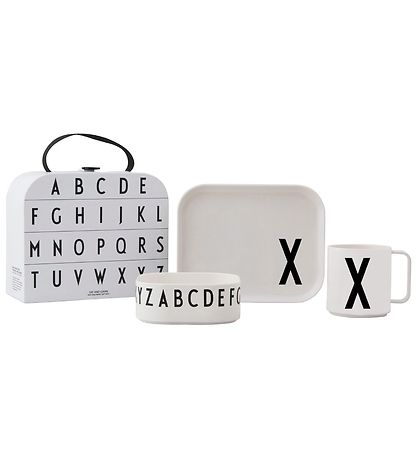 Set de Vaisselle Design Letters - Tritan - 3 Parties - Classique Set de Vaisselle Design Letters - Tritan - 3 Parties - Classique