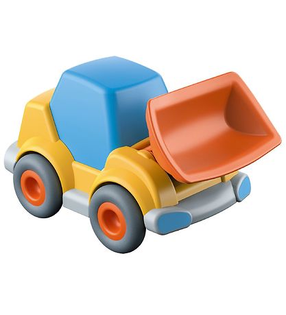 HABA Traktor m. Skopa fram - 6,5 cm - Gul HABA Traktor m. Skopa fram - 6,5 cm - Gul