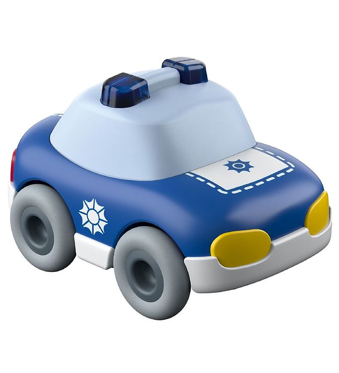 Haba Politibil - 9,5 cm - Blå