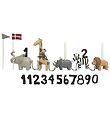 Kids by Friis Birthday Train - 45 cm - Safari Animal Kids by Friis Birthday Train - 45 cm - Safari Animal