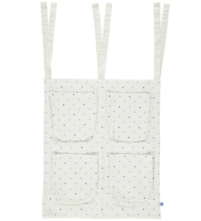 Småfolk Ophæng m. Lommer - 60x50 - Blå Æbler