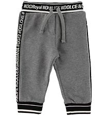 Dolce & Gabbana Sweatpants - Grey Melange Dolce & Gabbana Sweatpants - Grey Melange