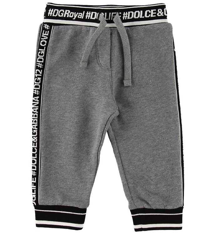 Dolce & Gabbana Sweatpants - Gråmeleret