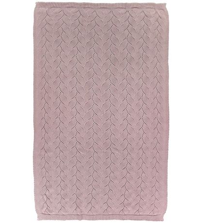 Nørgaard Madsens Tæppe - Strik - 75x100 - Rosa