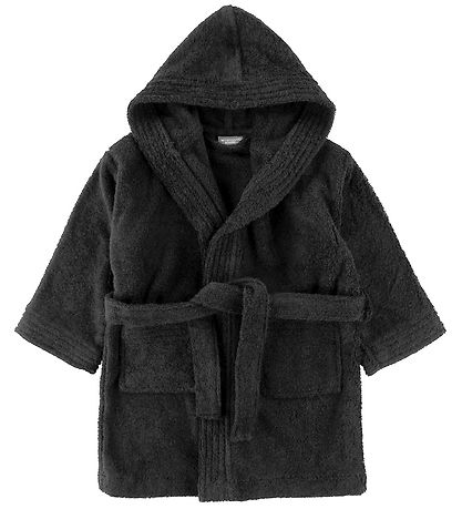 Nørgaard Madsens Bathrobe - Black Nørgaard Madsens Bathrobe - Black