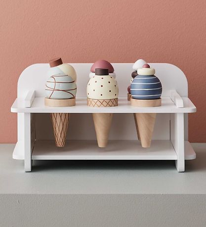Kids Concept Play Food - Ice Cream Cones Kids Concept Play Food - Ice Cream Cones