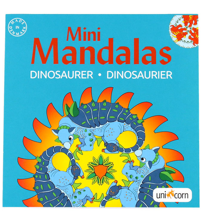 Mini Mandalas Malebog - Dinosaurer