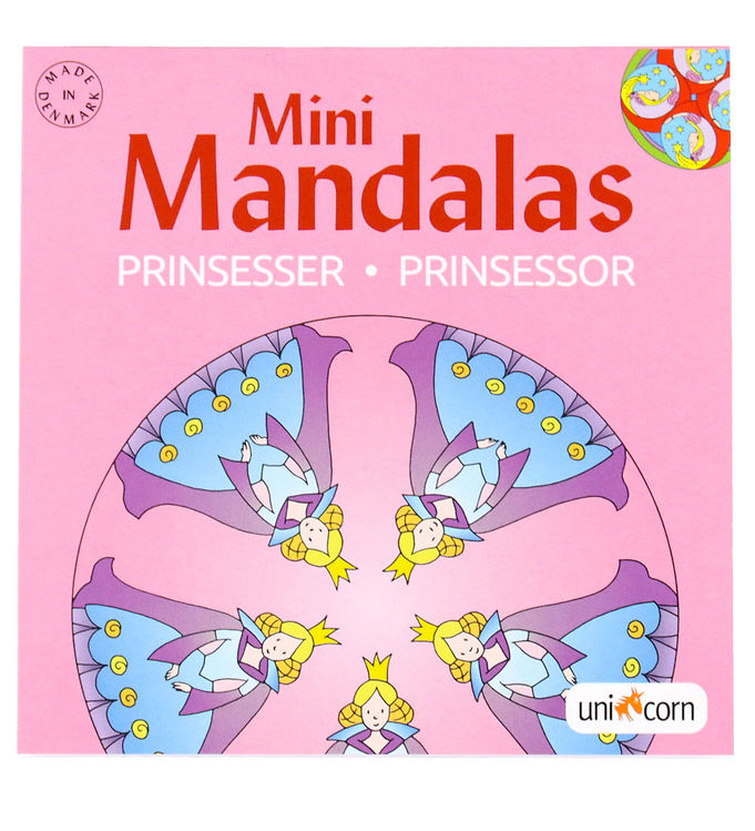 Mini Mandalas Malebog - Prinsesser