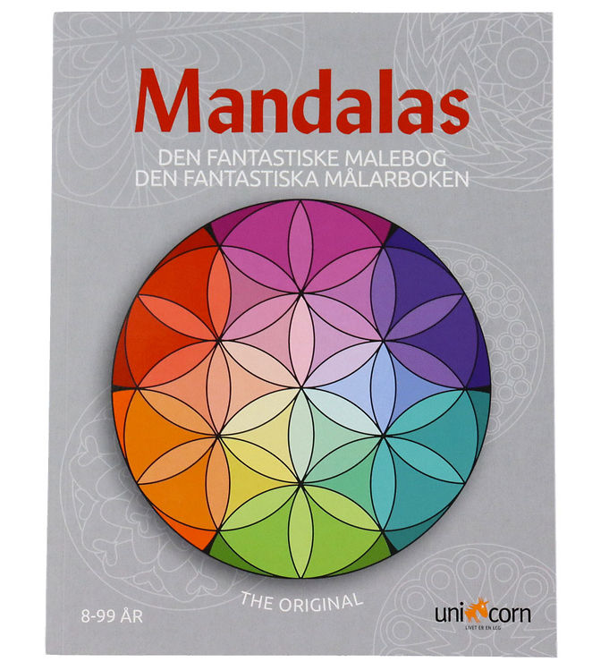 Mandalas Malebog - Den Fantastiske Malebog - 8-99 år