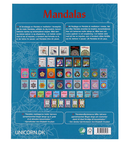 Mandalas Malebog - Lær At Tælle