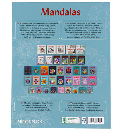 Mandalas Malebog - Isblomster - Bind 1