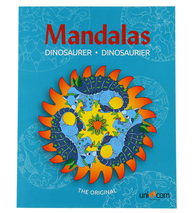 Mandalas Malebog - Dinosaurer