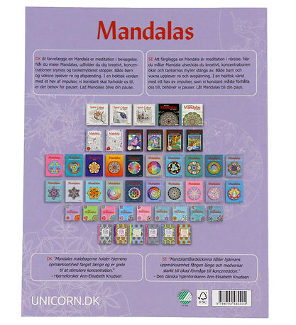 Mandalas Malebog - Enhjørninger