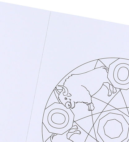 Mandalas Malebog - Lær Bogstaver