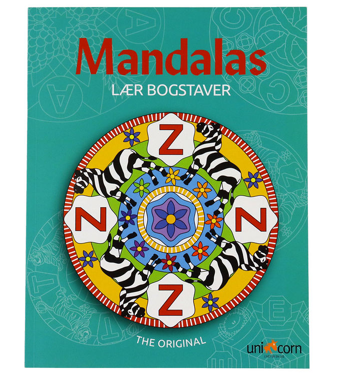 Mandalas Malebog - Lær Bogstaver