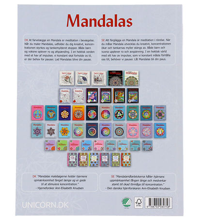 Mandalas Malebog - Isblomster - Bind 2