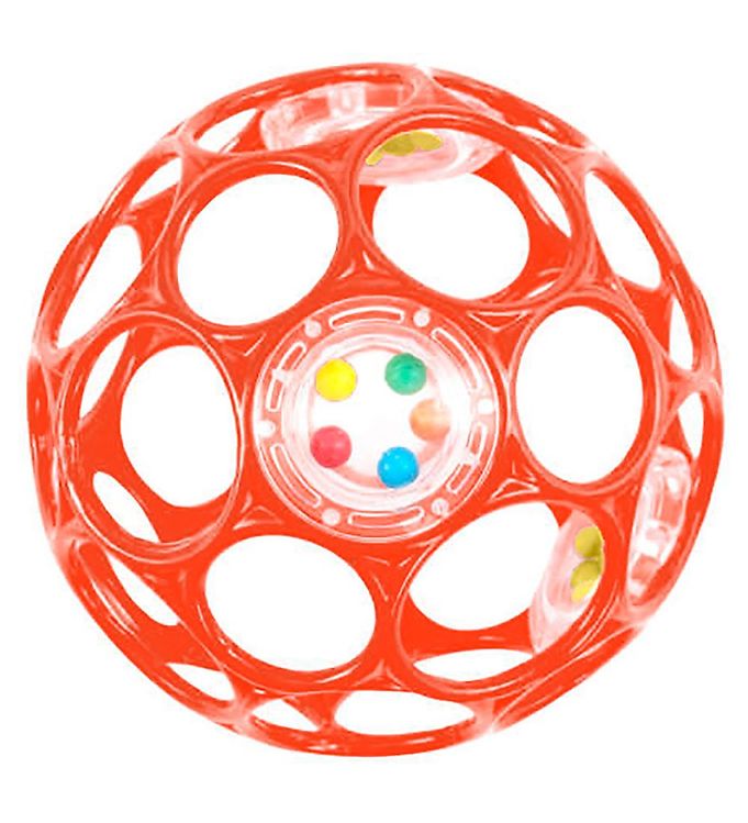 Oball Rangle - 9 cm - Rosarød billede