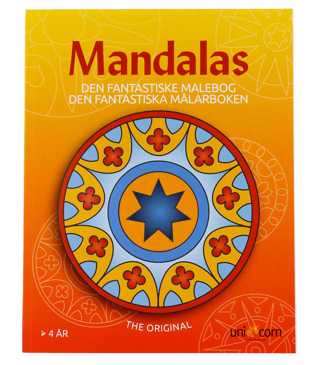 Mandalas Malebog - Den Fantastiske Malebog - 4 år