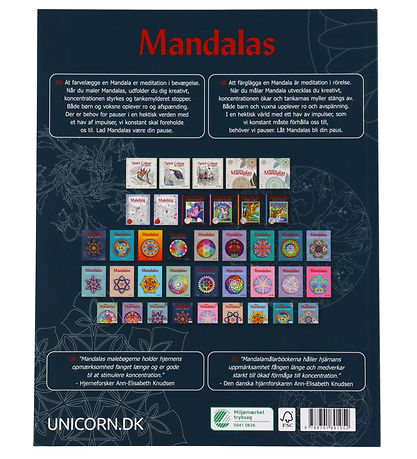 Mandalas Malebog - Den Fantastiske Malebog - 6-99 år
