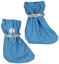 Sur-chaussures av. Polaire CeLaVi - PU - Vieux Bleu