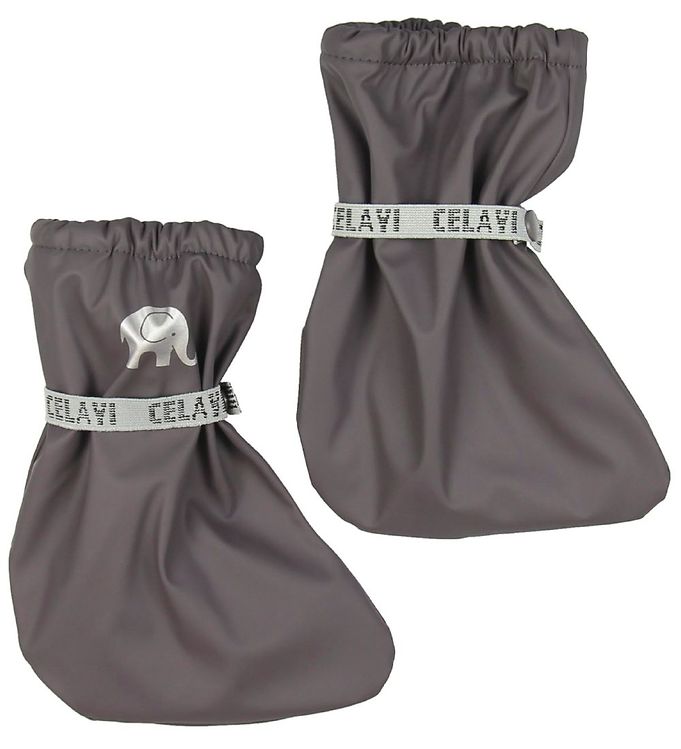 CeLaVi Overtrækssko m. Fleece - PU - Grå billede