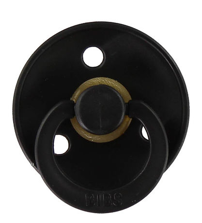 BIBS Colour Sutter - Str. 2 - 2-pak - Rund - Black/White BIBS Colour Sutter - Str. 2 - 2-pak - Rund - Black/White