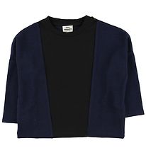 Mads Nørgaard Bluse - Trustina - Navy/Sort Mads Nørgaard Bluse - Trustina - Navy/Sort