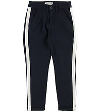 Hound Bukser - Navy m. Hvide Striber Hound Bukser - Navy m. Hvide Striber