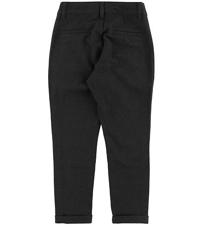 Hound Bukser - Grå m. Hvide Striber