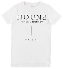 Hound T-shirt - Hvid m. Logo Hound T-shirt - Hvid m. Logo
