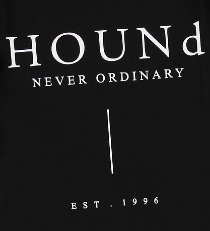 Hound T-shirt - Sort m. Logo Hound T-shirt - Sort m. Logo
