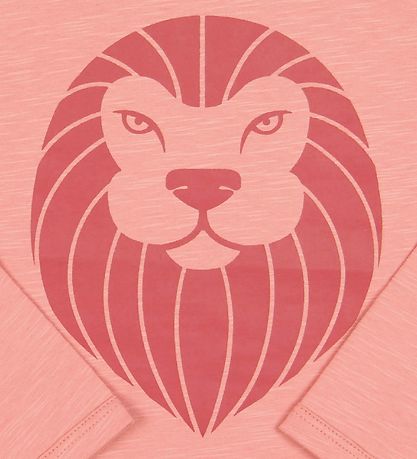 DYR Bluse - Mammal - Koralmeleret m. Løve