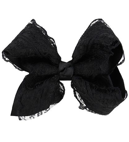 Pince à Cheveux en Forme de Noeud Little Wonders - 9 cm - Noir a Pince à Cheveux en Forme de Noeud Little Wonders - 9 cm - Noir a