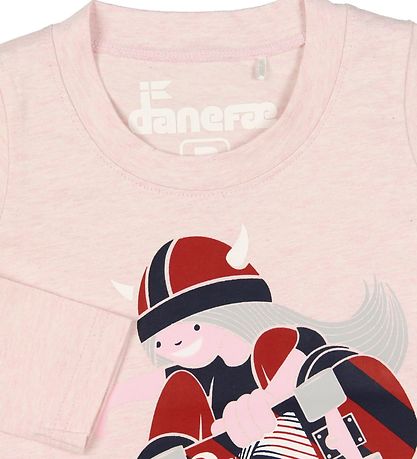 Danefæ Bluse - DaneNaya - Rosameleret m. Skater Freja Danefæ Bluse - DaneNaya - Rosameleret m. Skater Freja