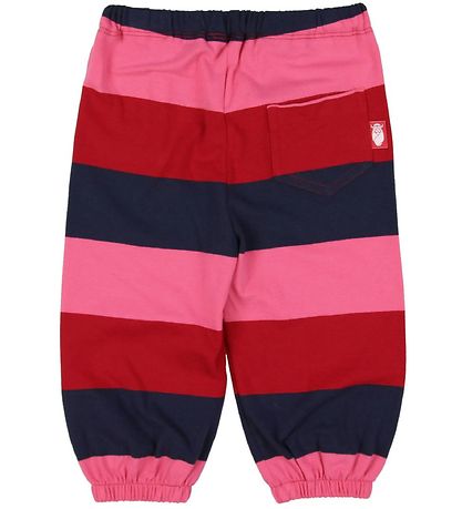 Danefæ Trousers - Kirsten - Red/Pink Striped