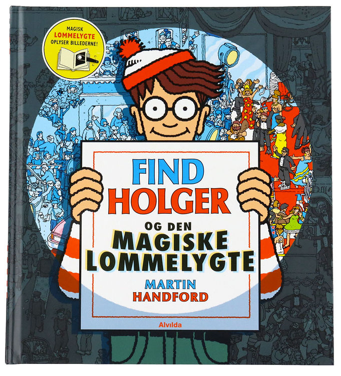 Alvilda Bog - Find Holger & Den Magiske Lommelygte - Dansk