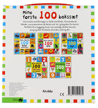 Alvilda Boks - Mine Første 100 Bokssæt - Dansk