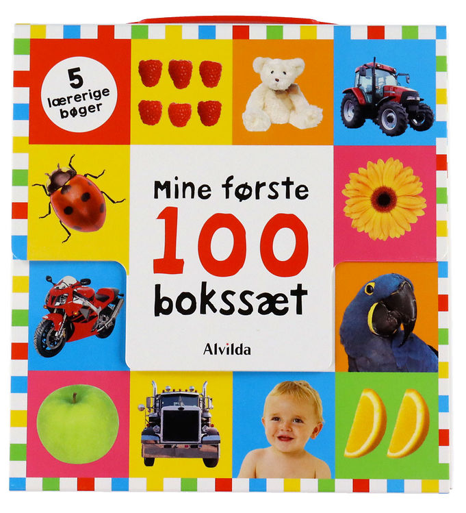 Alvilda Boks - Mine Første 100 Bokssæt - Dansk