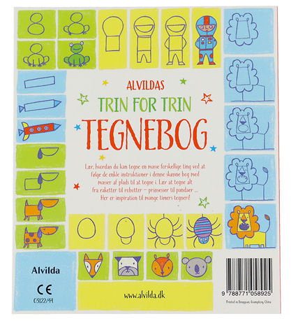 Alvilda Malebog - Trin For Trin Tegnebog