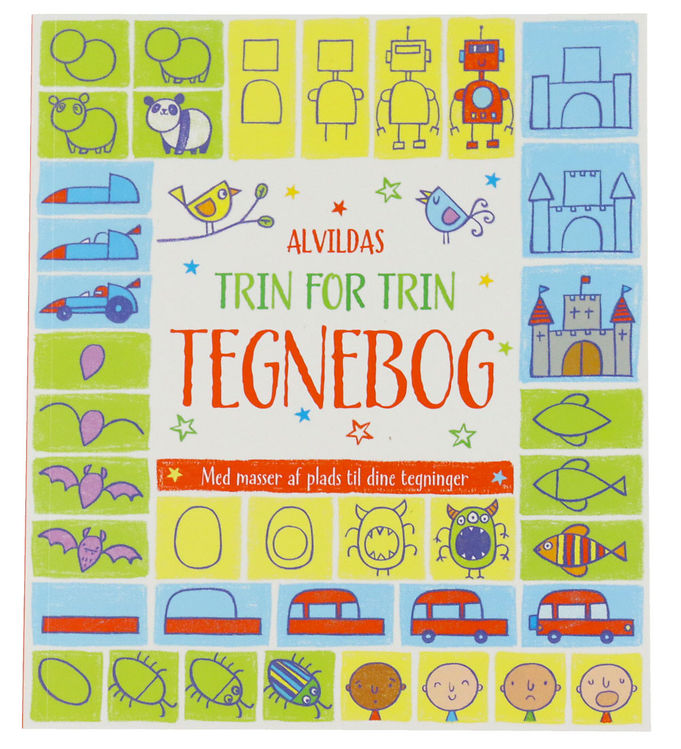 Alvilda Malebog - Trin For Trin Tegnebog