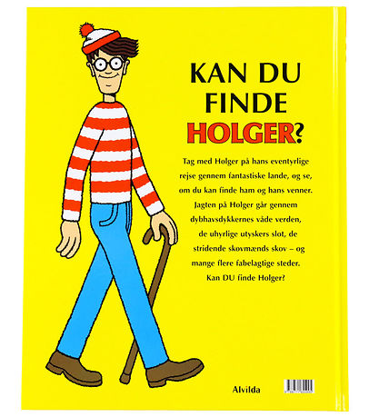 Alvilda Bog - Find Holger - Den Eventyrlige Rejse - Dansk