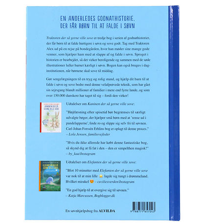 Alvilda Bog - Traktoren Der Så Gerne Ville Sove - Dansk