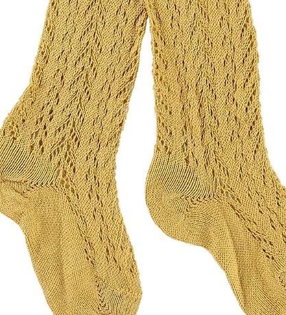 Condor Panty's - Gebreid - Okergeel Condor Panty's - Gebreid - Okergeel