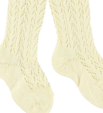 Condor Tights - Knitted - Light Yellow Condor Tights - Knitted - Light Yellow