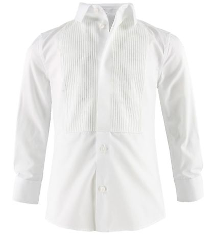 Dolce & Gabbana Shirt - White w. Pleating Dolce & Gabbana Shirt - White w. Pleating