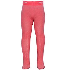Melton Tights - Pink w. Glitter Melton Tights - Pink w. Glitter