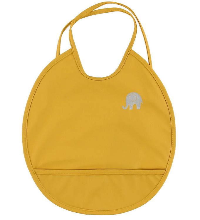 CeLaVi Baby Hagesmæk - Mineral Yellow - Onesize