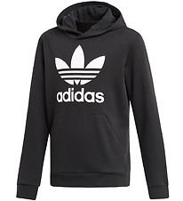 adidas Originals Hættetrøje - Trefoil - Sort adidas Originals Hættetrøje - Trefoil - Sort